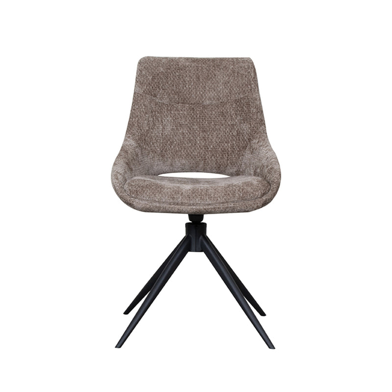 Eetkamerstoel Marlow Hunter Elite Draaibaar 48x63x86 cm-Eetkamerstoelen-LABEL51