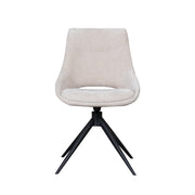 Eetkamerstoel Marlow Naturel Elite Draaibaar 48x63x86 cm-Eetkamerstoelen-LABEL51
