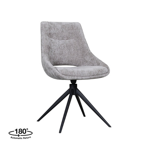 Eetkamerstoel Marlow Stone Elite Draaibaar 48x63x86 cm-Eetkamerstoelen-LABEL51