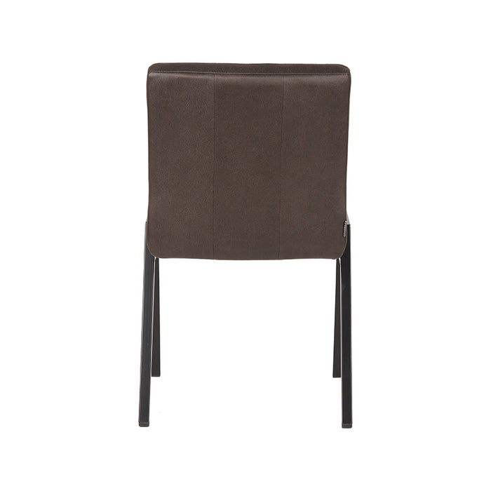 Eetkamerstoel Matz - Antraciet - Microvezel-Eetkamerstoelen-LABEL51