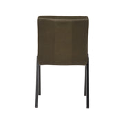 Eetkamerstoel Matz Army Microvezel 50x60x86 cm-Eetkamerstoelen-LABEL51