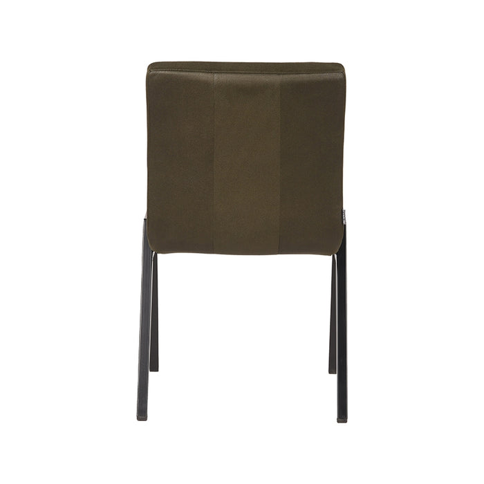 Eetkamerstoel Matz - Army - Microvezel-Eetkamerstoelen-LABEL51