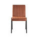 Eetkamerstoel Matz - Cognac - Microfiber-Eetkamerstoelen-LABEL51