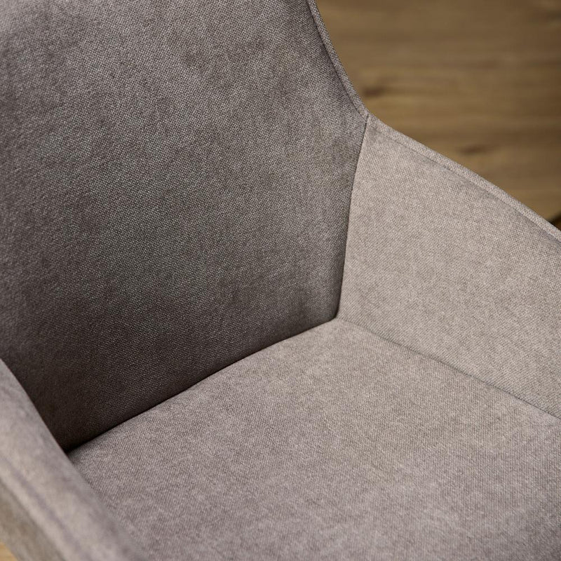 Eetkamerstoel Mees Taupe 57x62.5x86.5 cm-Eetkamerstoelen-Starfurn