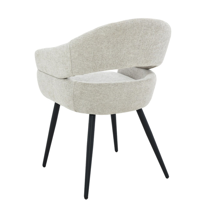 Eetkamerstoel Megan Beige 58 cm-Livingfurn