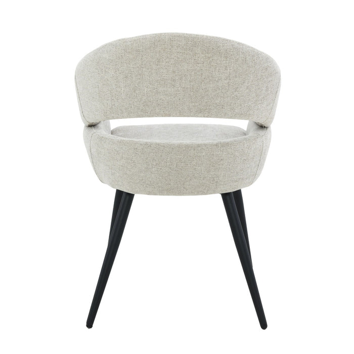 Eetkamerstoel Megan Beige 58 cm-Livingfurn