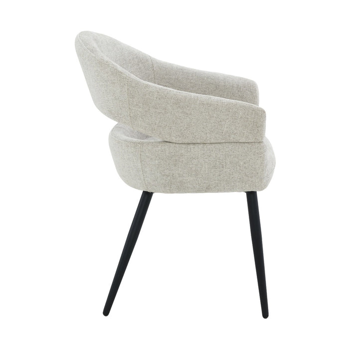 Eetkamerstoel Megan Beige 58 cm-Livingfurn