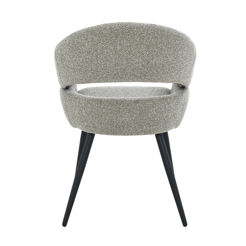 Eetkamerstoel Megan Taupe 58 cm 58x62x85 cm-Eetkamerstoelen-Livingfurn