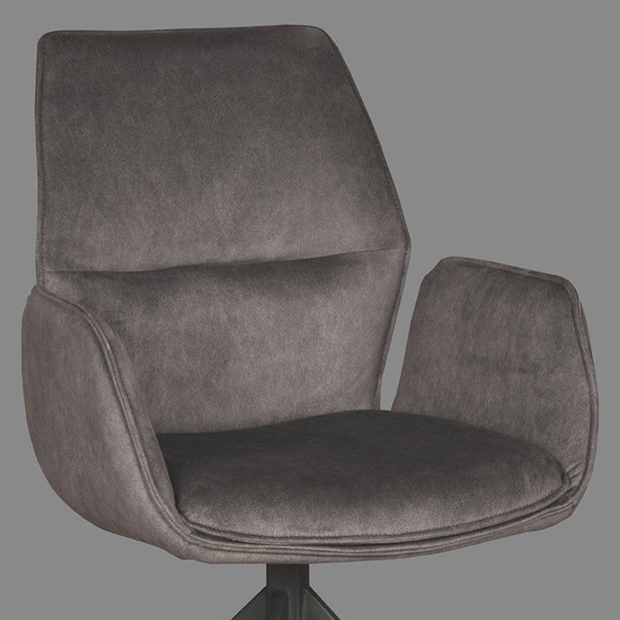 Eetkamerstoel Mellow 58x63x92 cm Cosmo Antraciet-Eetkamerstoelen-LABEL51