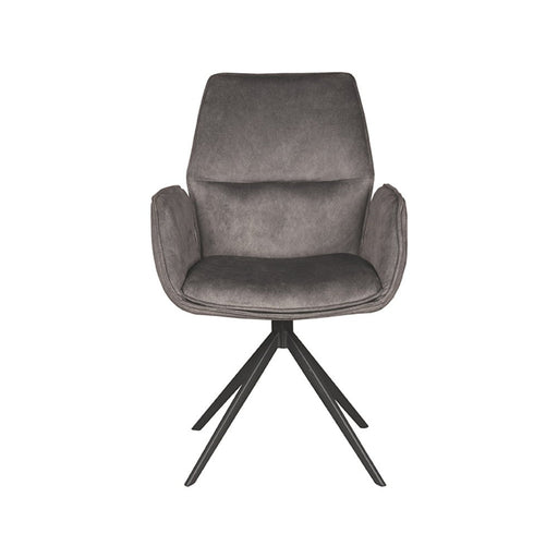 Eetkamerstoel Mellow Cosmo Antraciet 58 cm-Eetkamerstoelen-LABEL51