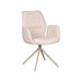 Eetkamerstoel Mellow - Naturel - Boucle #2 - Draaibaar-Eetkamerstoelen-LABEL51