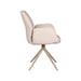 Eetkamerstoel Mellow - Naturel - Boucle #2 - Draaibaar-Eetkamerstoelen-LABEL51