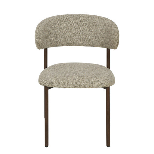Eetkamerstoel Micah Beige 54 cm 54.5x58x78 cm-Eetkamerstoelen-Livingfurn