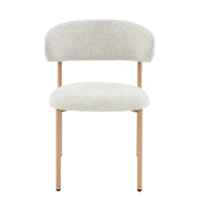 Eetkamerstoel Micah Hush Eiken 54 cm 54.4x58x78 cm-Eetkamerstoelen-Livingfurn