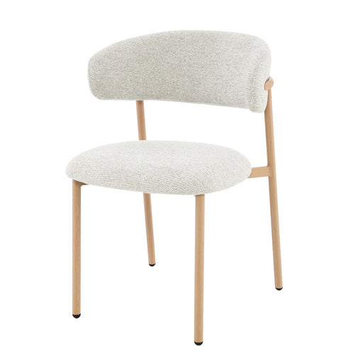 Eetkamerstoel Micah Hush Eiken 54 cm 54.4x58x78 cm-Eetkamerstoelen-Livingfurn