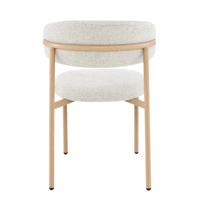 Eetkamerstoel Micah Hush Eiken 54 cm-Eetkamerstoelen-Livingfurn