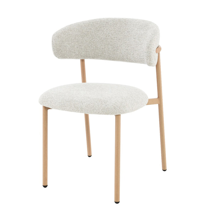 Eetkamerstoel Micah Hush Eiken 54 cm-Eetkamerstoelen-Livingfurn
