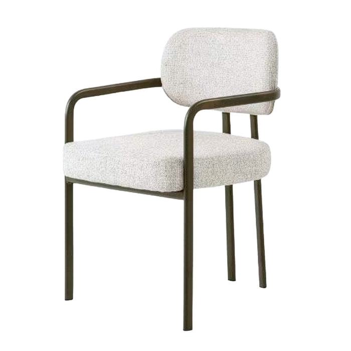 Eetkamerstoel Milan Beige 55 cm 55x53.5x80.5 cm-Eetkamerstoelen-Livingfurn
