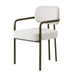 Eetkamerstoel Milan Beige 55 cm 55x53.5x80.5 cm-Eetkamerstoelen-Livingfurn
