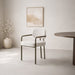 Eetkamerstoel Milan Beige 55 cm-Eetkamerstoelen-Livingfurn