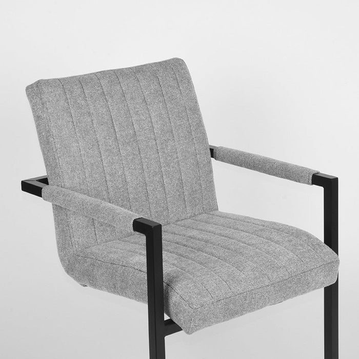 Eetkamerstoel Milo - Zinc - Weave-Eetkamerstoelen-LABEL51