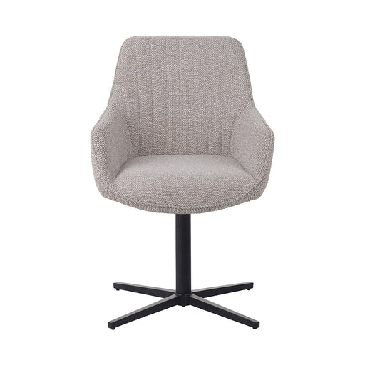 Eetkamerstoel Mira Naturel Royal Boucle One size 58x62x85 cm-Eetkamerstoelen-LABEL51