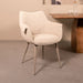 Eetkamerstoel Mirai Bouclé Beige-Eetkamerstoelen-LABEL51