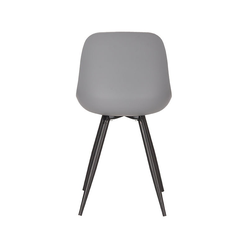 Eetkamerstoel Monza Antraciet PP 46x54x88 cm-Eetkamerstoelen-LABEL51