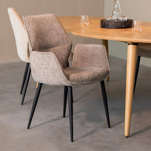 Eetkamerstoel Morris Stone Elite 59x62x92 cm-Eetkamerstoelen-LABEL51