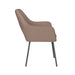 Eetkamerstoel Mos Polyester Taupe – productaanzicht 2