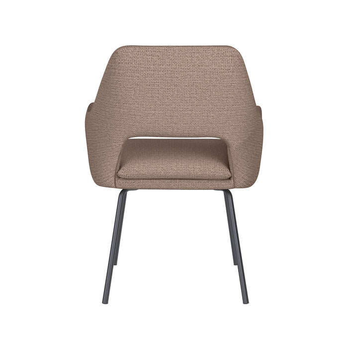 Eetkamerstoel Mos Polyester Taupe – productaanzicht 4