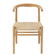 Eetkamerstoel Naturel Beech hout 56 cm 56x52x79 cm-Eetkamerstoelen-J-Line