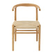 Eetkamerstoel Naturel Beech hout 56 cm 56x52x79 cm-Eetkamerstoelen-J-Line