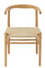 Eetkamerstoel Naturel Beech hout 56 cm-Eetkamerstoelen-J-Line