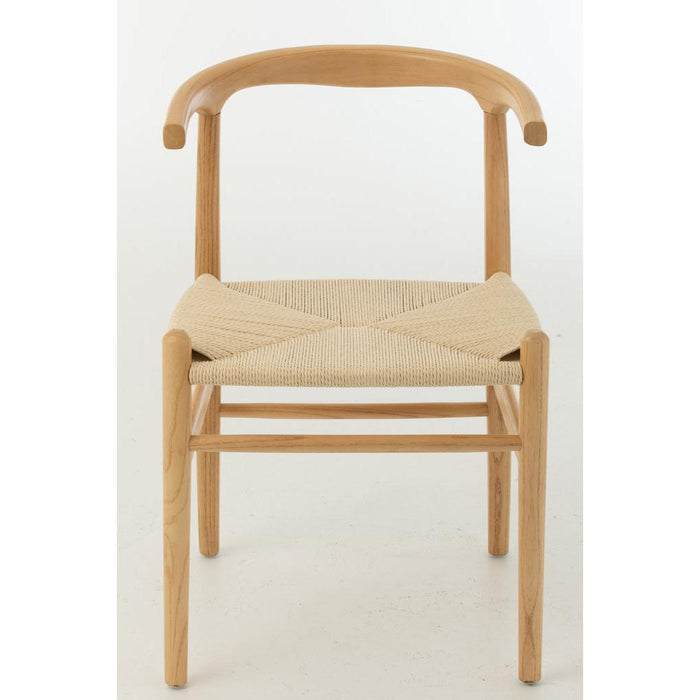Eetkamerstoel Naturel Beech hout 56 cm-Eetkamerstoelen-J-Line