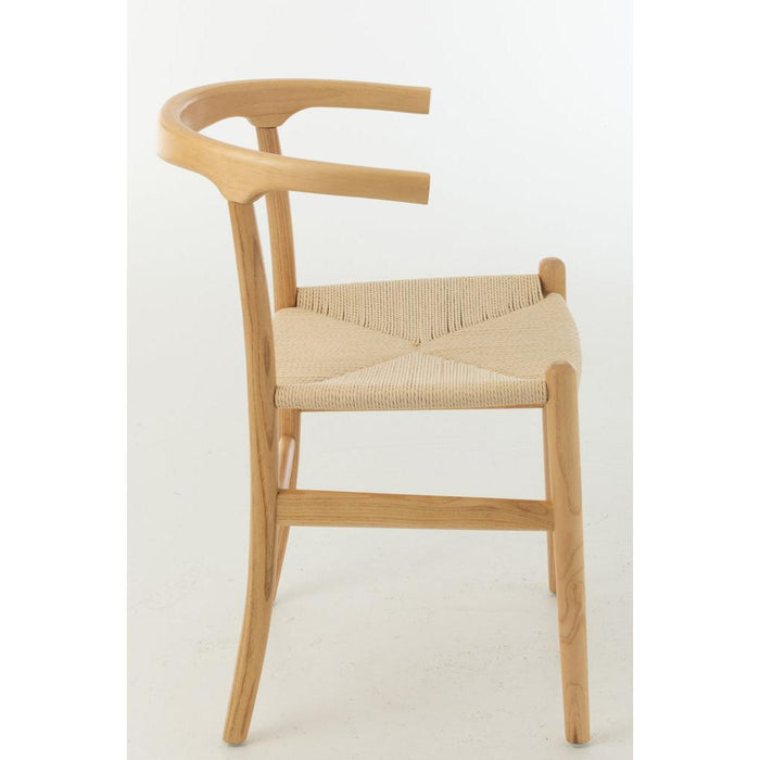 Eetkamerstoel Naturel Beech hout 56 cm-Eetkamerstoelen-J-Line