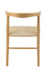 Eetkamerstoel Naturel Beech hout 56 cm-Eetkamerstoelen-J-Line