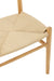 Eetkamerstoel Naturel Beech hout 56 cm-Eetkamerstoelen-J-Line