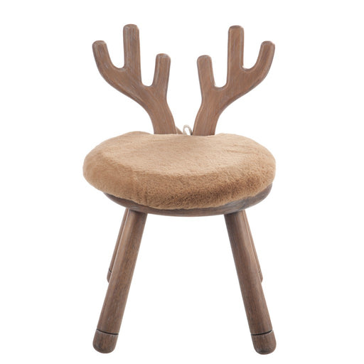 Eetkamerstoel Naturel Cushion 36 cm 36x36x56 cm-Eetkamerstoelen-J-Line