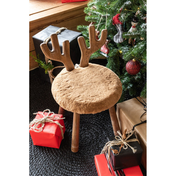 Eetkamerstoel Naturel Cushion 36 cm-Eetkamerstoelen-J-Line