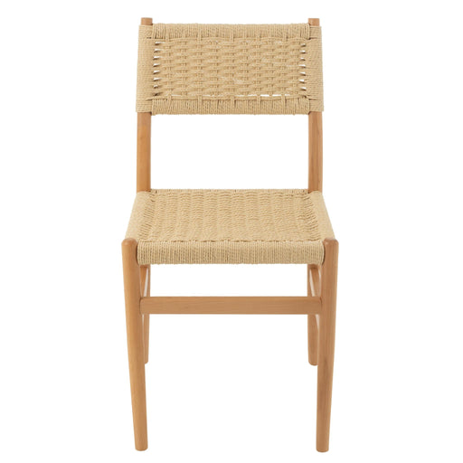 Eetkamerstoel Naturel Paper 50 cm 50x46x87 cm-Eetkamerstoelen-J-Line