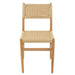 Eetkamerstoel Naturel Paper 50 cm 50x46x87 cm-Eetkamerstoelen-J-Line