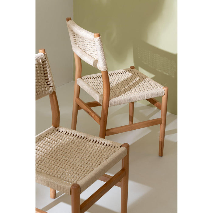 Eetkamerstoel Naturel Paper 50 cm-Eetkamerstoelen-J-Line