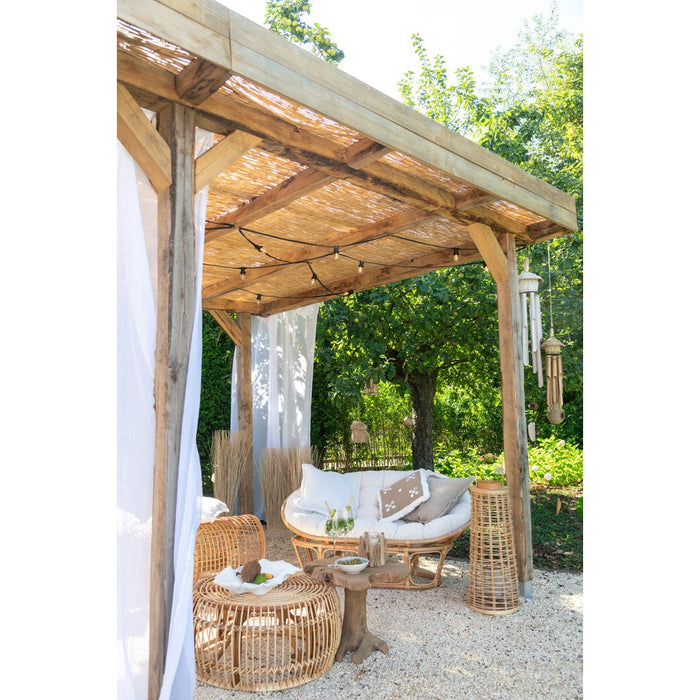 Eetkamerstoel Naturel Rotan 110 cm-Eetkamerstoelen-J-Line