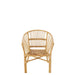 Eetkamerstoel Naturel Rotan 44 cm - Rotan(100%) - 11251-Eetkamerstoelen-J-Line