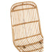 Eetkamerstoel Naturel Rotan 44 cm - Rotan(70%),ijzer(30%) - 11254-Eetkamerstoelen-J-Line