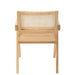 Eetkamerstoel Naturel Rotan 59 cm 59x52x80 cm-Eetkamerstoelen-J-Line