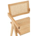 Eetkamerstoel Naturel Rotan 59 cm 59x52x80 cm-Eetkamerstoelen-J-Line