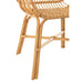 Eetkamerstoel Naturel Rotan 60 cm-Eetkamerstoelen-J-Line