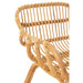 Eetkamerstoel Naturel Rotan 60 cm-Eetkamerstoelen-J-Line